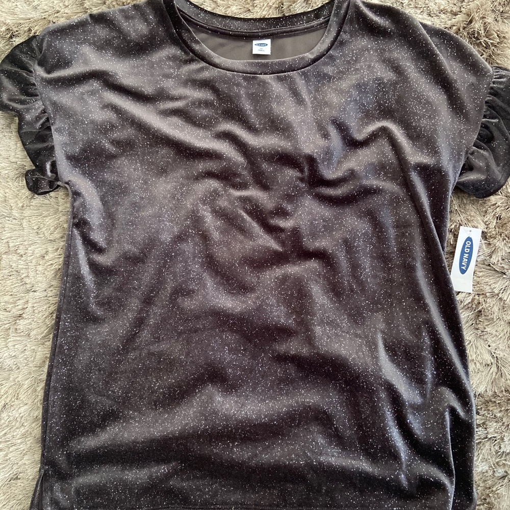🌟Old Navy Shiny Velvet top 🌟